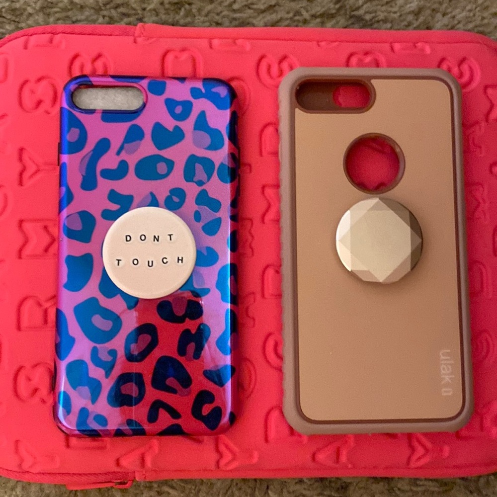 Two iPhone 8 Plus cases